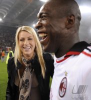FUSSBALL SERIE A:  Meister 2011  AC Mailand  JUBEL Barbara Berlusconi