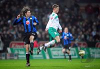 FUSSBALL 1. BUNDESLIGA: Bremen - Wolfsburg