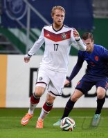 Fussball U 21 Laenderspiel: Philipp Hofmann (Deutschland)