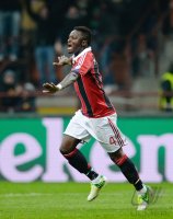 FUSSBALL INTERNATIONAL CHL ACHTELFINALE 12/13: JUBEL Sulley Muntari (AC Mailand)