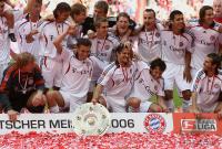 Fussball 1.Bundesliga JUBEL  FC Bayern Muenchen