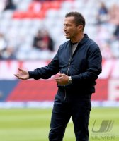 Fussball 1. Bundesliga Saison 21/22: FC Bayern Muenchen -  Hertha BSC