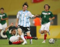Fussball WM 2006: Achtelfinale Argentinien - Mexiko