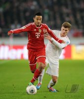 Fussball  1. Bundesliga  13/14: VfB Stuttgart - FC Bayern Muenchen