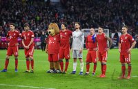 Fussball 1. Bundesliga Saison 18/19: FC Bayern Muenchen - FC Schalke 04