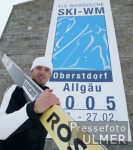 Skispringen Georg Spth;  Nordische Ski WM in Oberstdorf