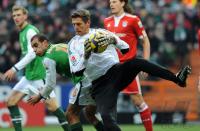 FUSSBALL, 1. BUNDESLIGA, 19. Spieltag: Bremen - Bayern