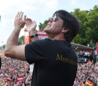 Fussball WM 2014: Weltmeister Deutschland in Berlin