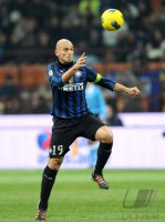 FUSSBALL SERIE A:  Esteban Cambiasso (Inter Mailand)
