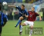 FUSSBALL CHL    Inter Mailand - AC Mailand   Spielszene