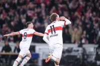 Fussball DFB Pokal Halbfinale 2024/2025
VfB Stuttgart - RB Leipzig