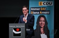 CDU Wahlkampf Landtagswahl Baden - Wuerttemberg