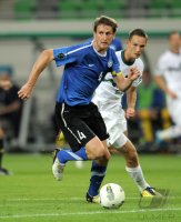 Fussball International  EM Qualifikation:  Raio Piiroja (Estland)