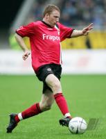 Fussball 1. Bundesliga: Frankfurt, OCHS Einzelaktion am Ball