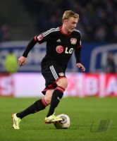 Fussball, 1. Bundesliga  Saison 2013/2014: Hamburger SV - Bayer 04 Leverkusen