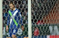 Fussball, 1. Bundesliga  Saison 2014/2015: SV Werder Bremen - VfL Wolfsburg