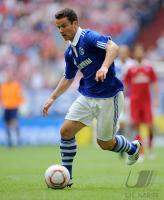 FUSSBALL: LIGA TOTAL CUP 2010 , 1. HALBFINALE: SCHALKE - HAMBURG