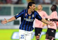 FUSSBALL SERIE A:  Diego Milito (Inter Mailand)