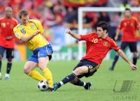 FUSSBALL EURO 2008: Schweden - Spanien
