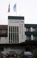 Hotel Weissenburg, Quartier der Nationalmannschaft von Serbien-Montenegro