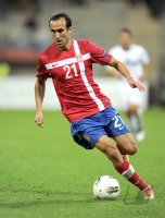 Fussball International EM Qualifikation:  Dragan MRDJA (Serbien)