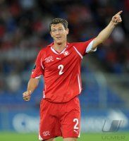 Fussball International EM 2012-Qualifikation:  Stephan LICHTSTEINER (Schweiz)