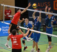 Volleyball 2. Bundesliga Saison 23/24: TV Rottenburg - Blue Volleys Gotha