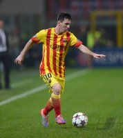 Fussball Champions League 13/14: Lionel Messi (Barca)