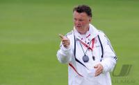 1. Fussball Bundesliga : Trainer Louis van Gaal (FCB)