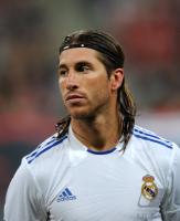 FUSSBALL Testspiel : SERGIO RAMOS (Real Madrid)