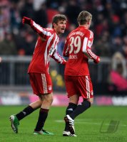 Fussball 1. Bundesliga : FC Bayern Muenchen - Eintracht Frankfurt