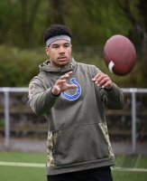 American Football Camp bei den Reutlingen Eagles mit Marcel Dabo