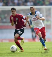 Fussball, 1. Bundesliga  Saison 2013/2014: Hannover 96 -  Hamburger SV