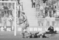 Fussball 1. Bundesliga Bayern-Koeln: Rummenigge, Schumacher