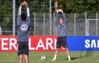 Fussball Training Deutsche Nationalmannschaft in Stuttgart