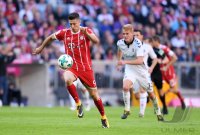 Fussball 1. Bundesliga Saison 17/18: FC Bayern Muenchen - SC Freiburg