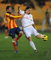 FUSSBALL SERIE A: US Lecce - AC Mailand