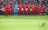 Fussball 1. Bundesliga Saison 15/16: FC Bayern Muenchen -  Eintracht Frankfurt
