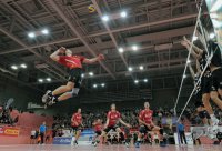 Volleyball  1. Bundesliga  10/11  ENBW TV Rottenburg - SCC Berlin