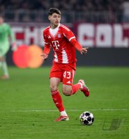 Fussball  Achtelfinal Rueckspiel CHL 25/26: FC Bayern Muenchen - Atalanta Bergamo