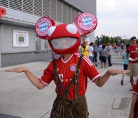 FUSSBALL 1. Bundesliga 14/15 Testspiel: FC Bayern Muenchen Fan