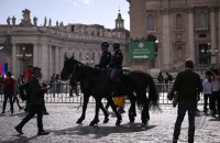 Vatikan / Rom: Trauer nach dem Tod von Papst Franziskus I.