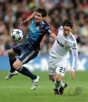 Fussball: Champions League Achtelfinale, Saison 2010/2011: Madrid - Lyon