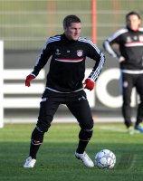 Fussball 1. Bundesliga: Training beim FC Bayern Muenchen