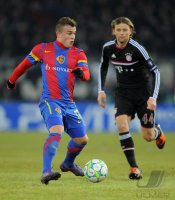 Fussball CHL  Saison 2011/2012:  FC Basel - FC Bayern Muenchen