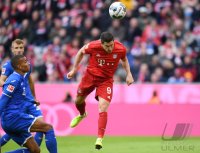 Fussball 1. Bundesliga Saison 19/20: FC Bayern Muenchen - TSG 1899 Hoffenheim