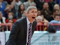 Basketball 1. Bundesliga 2012/2013:  Walter Tigers Tuebingen - FC Bayern Muenchen