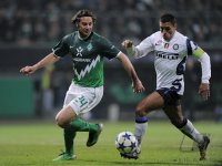 Fussball Champions League  Saison 2010/2011: Claudio Pizarro (SV Werder Bremen)