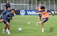 Fussball Training Deutsche Nationalmannschaft in Stuttgart
