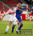 FUSSBALL 1. Bundesliga Spielszene VfB - Schalke